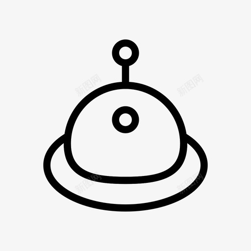 外星飞船火箭运输图标svg_新图网 https://ixintu.com 外星飞船 教育思考线图标 旅行 火箭 运输 飞碟