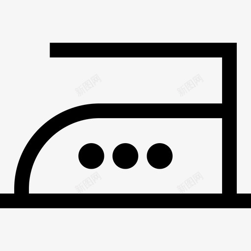熨斗洗衣房4直列式图标svg_新图网 https://ixintu.com 洗衣房4 熨斗 直列式