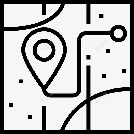地图航海水手4直线图标svg_新图网 https://ixintu.com 地图 直线 航海水手4