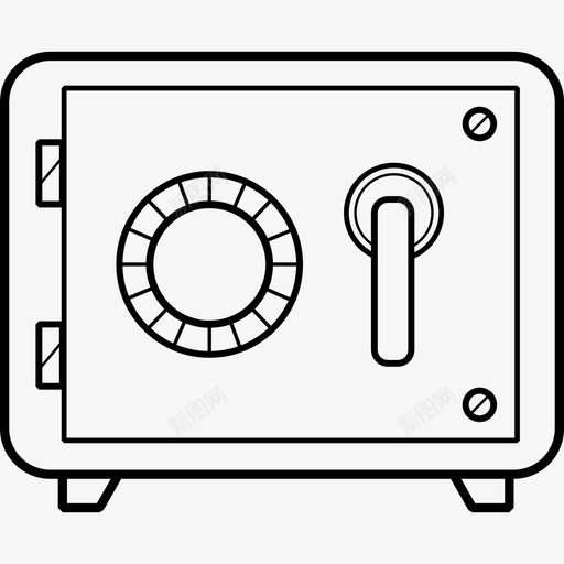 Safeboxhotel15handrawn图标svg_新图网 https://ixintu.com Safeboxhotel15handrawn