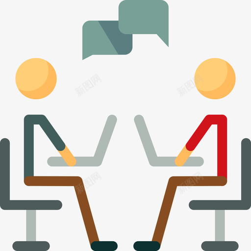 聊天人的生活状况平淡图标svg_新图网 https://ixintu.com 人的生活状况 平淡 聊天