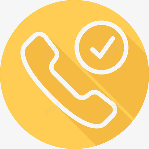 电话通信和网络2扁平圆形图标svg_新图网 https://ixintu.com 扁平圆形 电话 通信和网络2