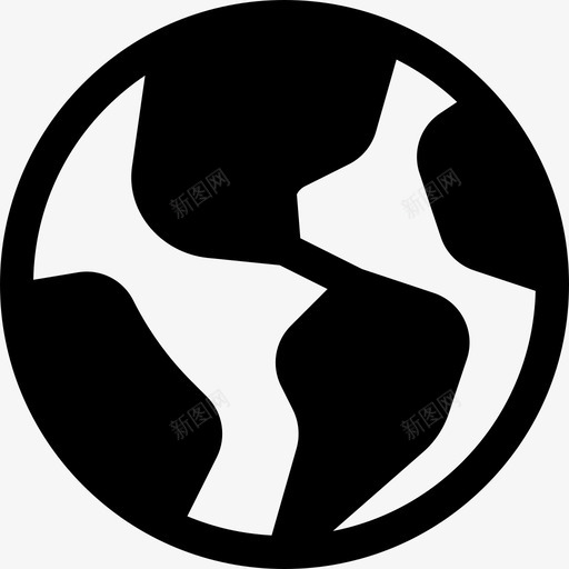 地球仪ui接口6填充图标svg_新图网 https://ixintu.com ui接口6 地球仪 填充
