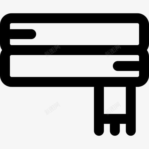 围巾冒险运动11直线型图标svg_新图网 https://ixintu.com 冒险运动11 围巾 直线型