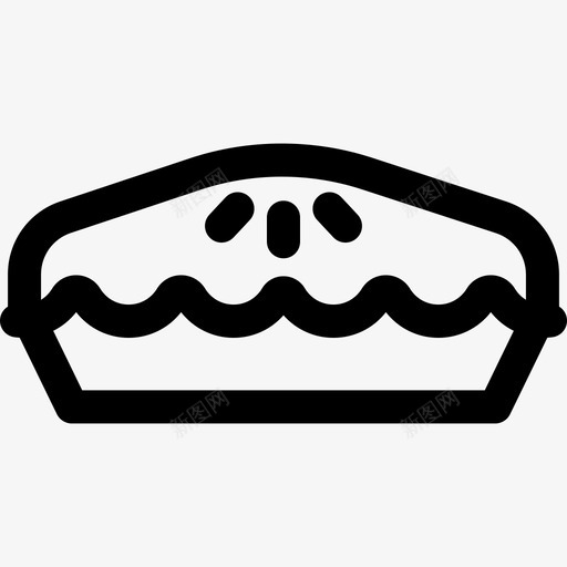 肉馅饼面包店10直系图标svg_新图网 https://ixintu.com 直系 肉馅饼 面包店10