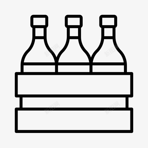 酒瓶酒窖门葡萄园图标svg_新图网 https://ixintu.com 葡萄园 酒庄 酒瓶 酒窖门 酿酒