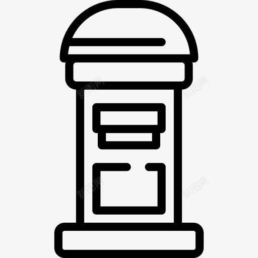 邮箱邮政信箱2直邮图标svg_新图网 https://ixintu.com 直邮 邮政信箱2 邮箱