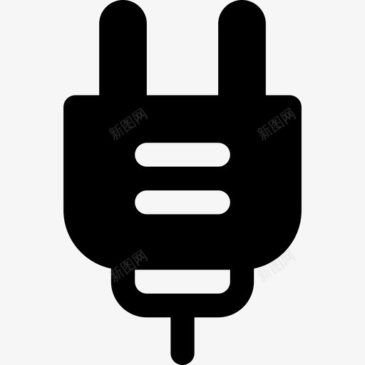 插头能量12充满图标svg_新图网 https://ixintu.com 充满 插头 能量12