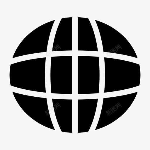 世界浏览器地球图标svg_新图网 https://ixintu.com 世界 互联网 假日标志图标 全球 地球 浏览器