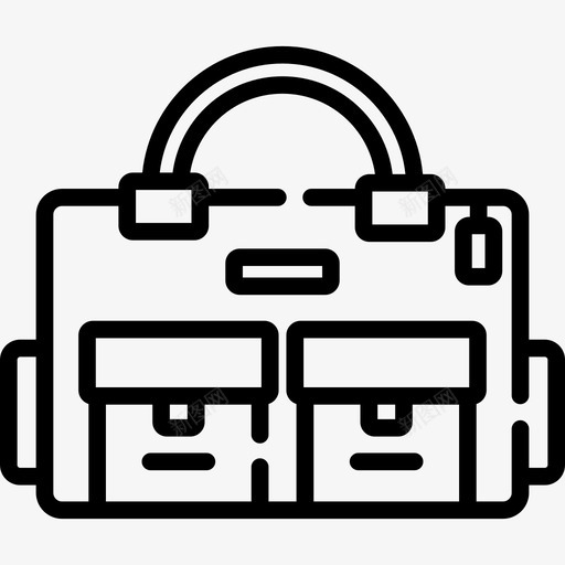旅行袋旅行31线性图标svg_新图网 https://ixintu.com 旅行31 旅行袋 线性