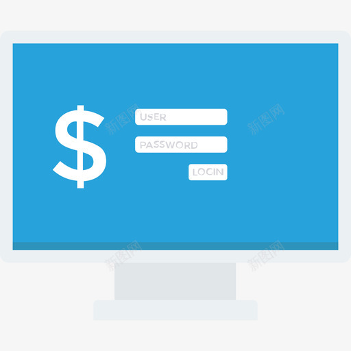 银行网页开发用户界面2平面图标svg_新图网 https://ixintu.com 平面 网页设计开发用户界面2 银行