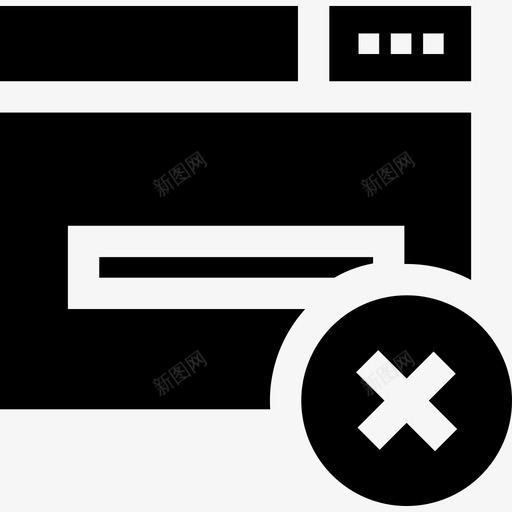 浏览器交互6填充图标svg_新图网 https://ixintu.com 交互6 填充 浏览器