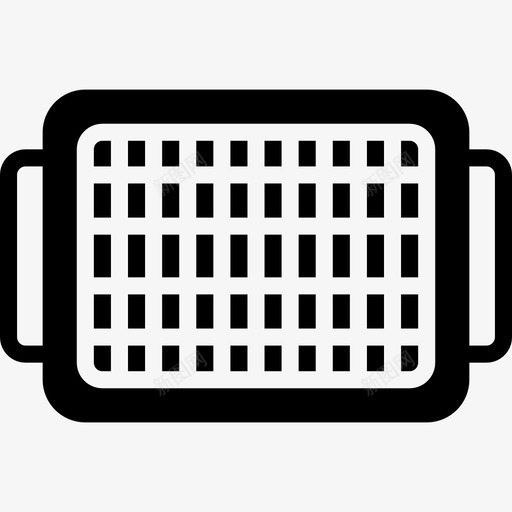 烤架厨房物品2填充图标svg_新图网 https://ixintu.com 厨房物品2 填充 烤架