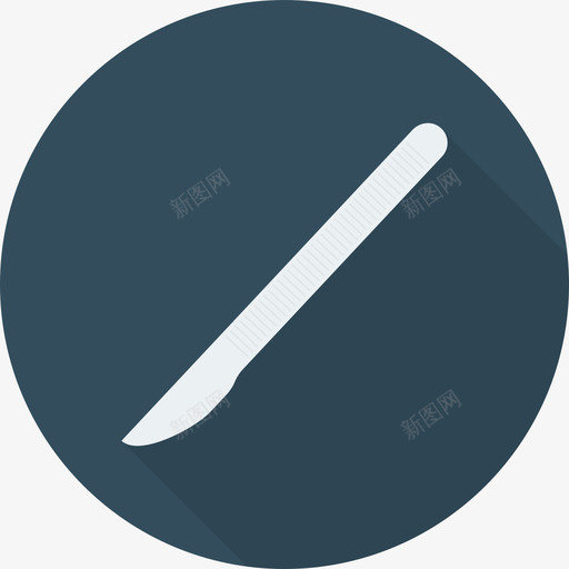 手术刀医用51圆形图标svg_新图网 https://ixintu.com 医用51 圆形 手术刀