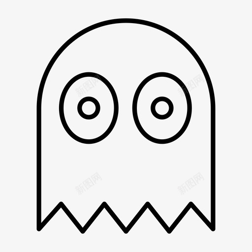 boo嘉年华游戏图标svg_新图网 https://ixintu.com boo 嘉年华 幽灵 怪物 游戏 游戏细线图标 面具
