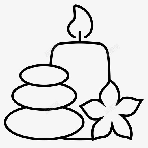 spa沙龙健康图标svg_新图网 https://ixintu.com spa沙龙 健康