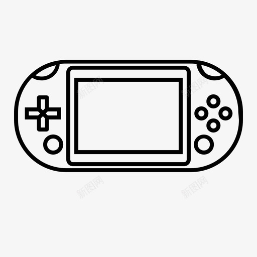 psvita控制台游戏图标svg_新图网 https://ixintu.com psvita 控制台 播放 游戏 游戏控制台概述 视频播放器
