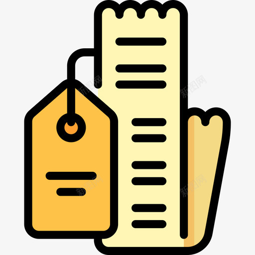 发票日常事务对象操作2线颜色图标svg_新图网 https://ixintu.com 发票 日常事务对象操作2 线颜色