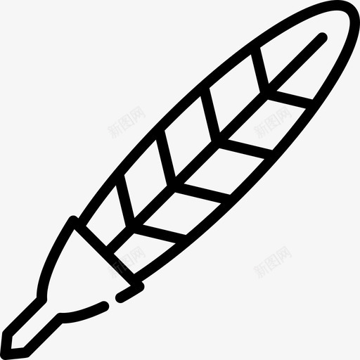 羽管普通艺术3线状图标svg_新图网 https://ixintu.com 普通艺术3 线状 羽管