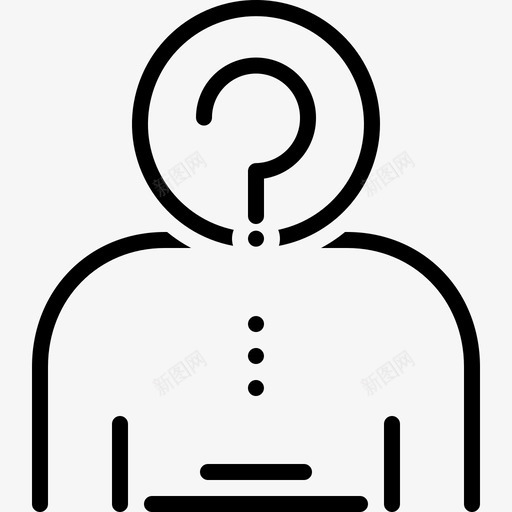 匿名神秘可疑图标svg_新图网 https://ixintu.com 匿名 可疑 无法辨认 未知 神秘