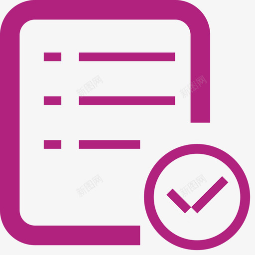 icon_服务条款svg_新图网 https://ixintu.com icon_服务条款