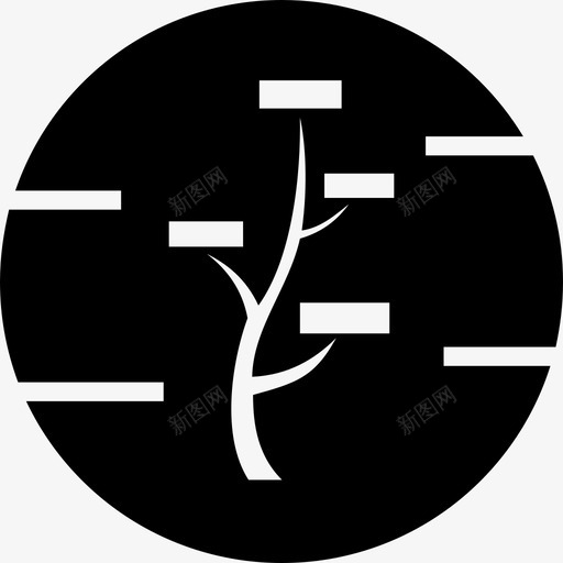 树木生态绿色图标svg_新图网 https://ixintu.com 木材 树木 生态 绿色 自然