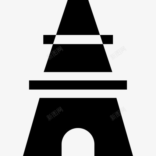 埃菲尔铁塔暑假18号已满图标svg_新图网 https://ixintu.com 埃菲尔铁塔 已满 暑假18号