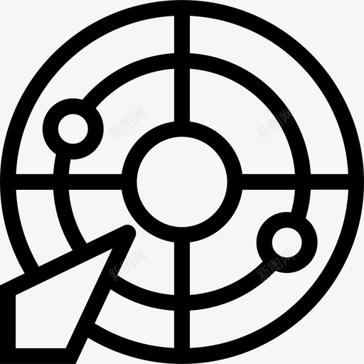 目标搜索引擎优化营销9线性图标svg_新图网 https://ixintu.com 搜索引擎优化营销9 目标 线性