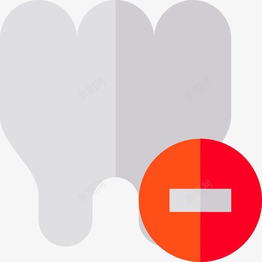 牙齿牙医和牙科护理扁平图标svg_新图网 https://ixintu.com 扁平 牙医和牙科护理 牙齿