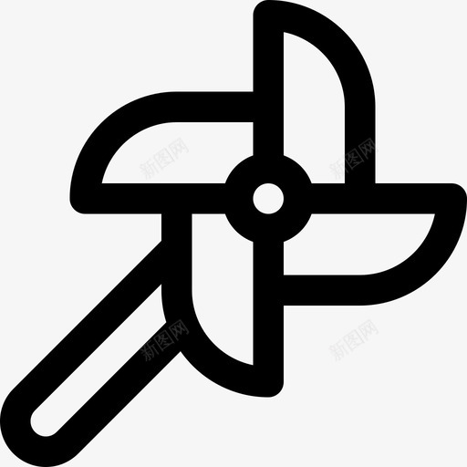童年游乐园2线性图标svg_新图网 https://ixintu.com 游乐园2 童年 线性