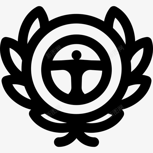 劳雷尔世界环境日第三天直线图标svg_新图网 https://ixintu.com 世界环境日第三天 劳雷尔 直线