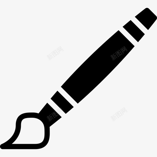 画笔艺术3填充图标svg_新图网 https://ixintu.com 填充 画笔 艺术3