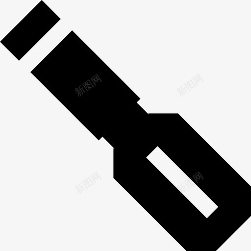 凿子diy工具5填充图标svg_新图网 https://ixintu.com diy工具5 凿子 填充