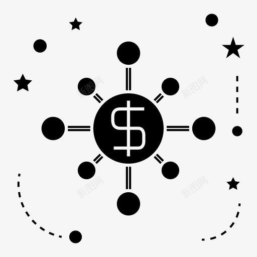联盟营销众筹金融图标svg_新图网 https://ixintu.com 众筹 联盟营销 金融