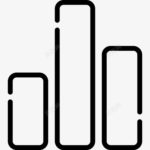 图表电子和网络元素集合4线性图标svg_新图网 https://ixintu.com 图表 电子和网络元素集合4 线性