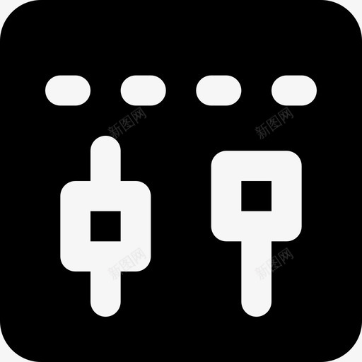 均衡器音乐14固态图标svg_新图网 https://ixintu.com 固态 均衡器 音乐14