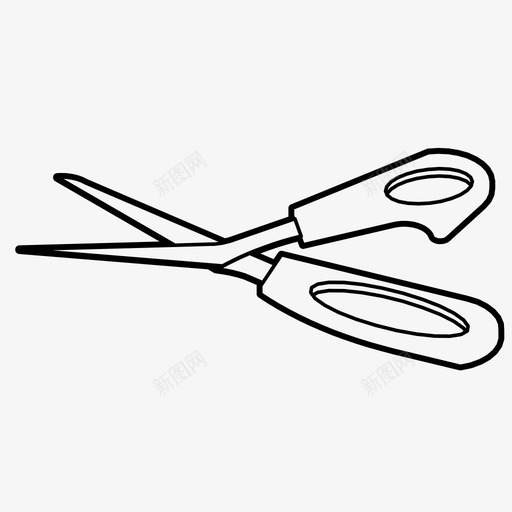剪刀工艺品剪图标svg_新图网 https://ixintu.com 修剪 剪 剪刀 工具 工艺品