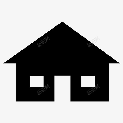 住宅住宿主页图标svg_新图网 https://ixintu.com 主页 住宅 住宿 房屋 物业