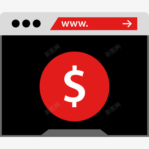 网上银行商业和创业5持平图标svg_新图网 https://ixintu.com 商业和创业5 持平 网上银行