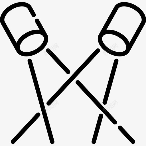 聚光灯世界骄傲日3直线图标svg_新图网 https://ixintu.com 世界骄傲日3 直线 聚光灯