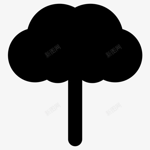 树木绿树自然图标svg_新图网 https://ixintu.com 树叶生态园林天然林 树木 树木自然 植物 绿树 自然
