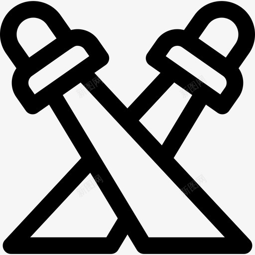 聚光灯音乐节6线性图标svg_新图网 https://ixintu.com 线性 聚光灯 音乐节6