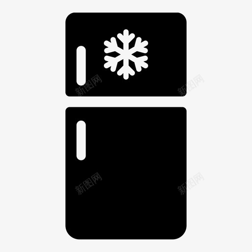 冰箱厨房电器厨房用具2件电子产品图标svg_新图网 https://ixintu.com 冰箱 厨房用具2件电子产品 厨房电器