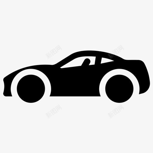 豪华车高档车车字形标图标svg_新图网 https://ixintu.com 豪华车 车字形矢量图标 高档车