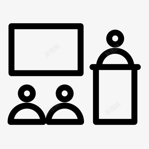 班级教育学习图标svg_新图网 https://ixintu.com 学习 学校 教育 班级
