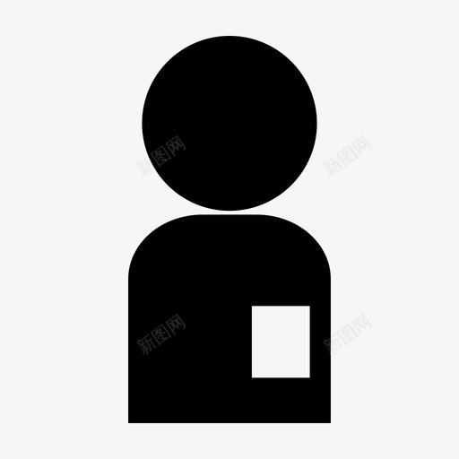 学生单独人物图标svg_新图网 https://ixintu.com 个人资料 人物 单独 学校标志 学生 用户