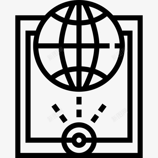 平板电脑未来技术10线性图标svg_新图网 https://ixintu.com 平板电脑 未来技术10 线性