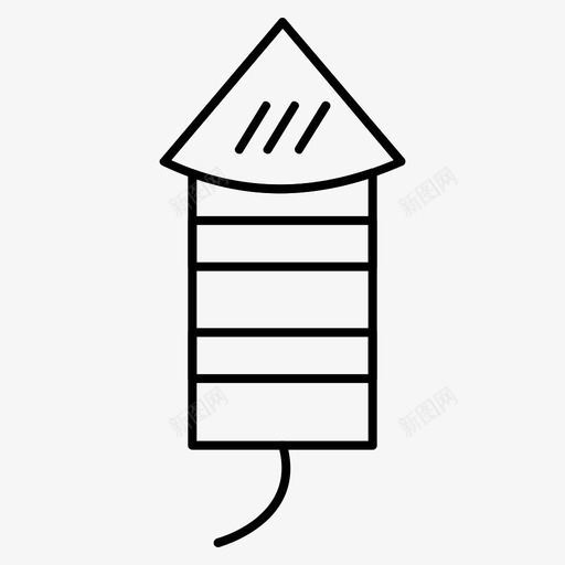 烟花庆祝火箭图标svg_新图网 https://ixintu.com 庆祝 火箭 烟花