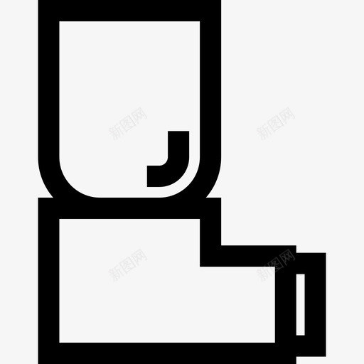 吸入器医用41线性图标svg_新图网 https://ixintu.com 医用41 吸入器 线性
