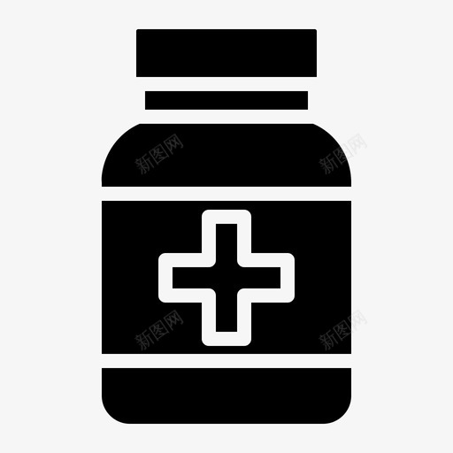 药箱保健医疗图标svg_新图网 https://ixintu.com 保健 医疗 医疗保健 医药 药箱